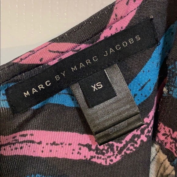 Marc by Marc Jacobs Chevron Print Mini Dress - Picture 3 of 5